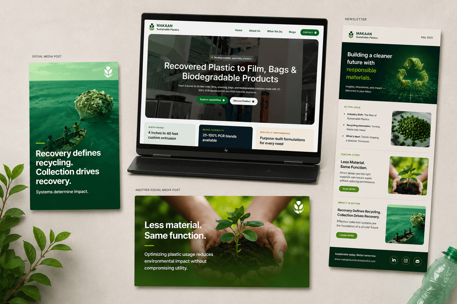 MAKAAN SUSTAINABLE PLASTICS